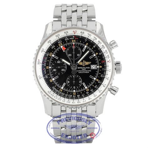 breitling navitimer wristband|Breitling Navitimer stainless steel bracelet.